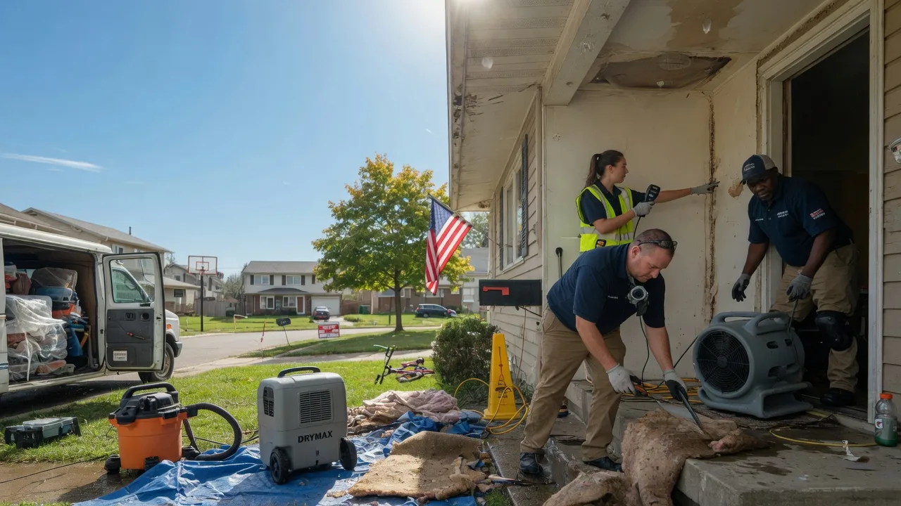 Water Damage Restoration in Leopolis, WI near me